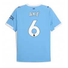Manchester City Nathan Ake #6 Hjemmedrakt 2025-26 Kortermet Manchester City Nathan Ake #6 Hjemmedrakt 2025-26 Kortermet